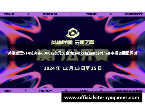 英雄联盟S14总决赛6000万美元奖金池经济效益深度分析与赛事投资回报探讨